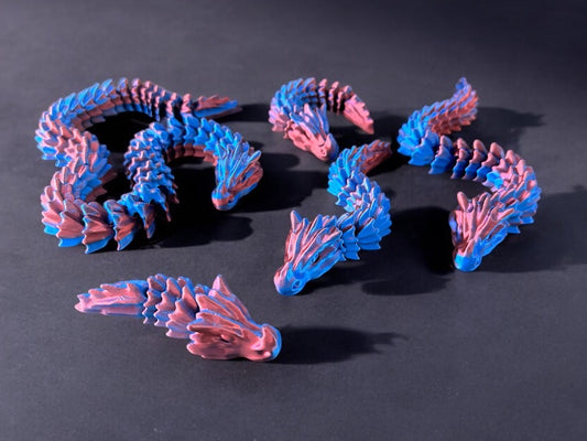Articulated skeleton dragon